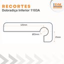 Ver mais imagens de Kit 01 Instalação Porta de Vidro Pivotante V/a - Cromado - Aluminio