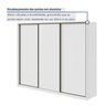 Guarda Roupa Casal 3 Portas de Correr 6 Gavetas 270,5cm Spazio 100% MDF - 6
