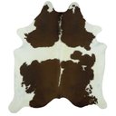 Ver imagem 1 de Pele Decorativa Natural – Marrom e Branco - 250513135741