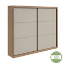Ver imagem 3 de Guarda-Roupa Casal 2 Portas de Correr 6 Gavetas Toronto Plus