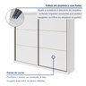 Guarda-roupa Casal 2 Portas de Correr 6 Gavetas Toronto Plus 100% MDF - 9
