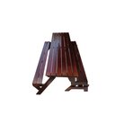 Ver imagem 1 de Banco que Vira Mesa 2 Metros para 08 Pessoas com Verniz Marítimo