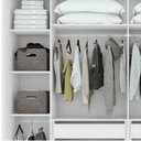 Ver imagem 6 de Guarda-roupa Casal com Espelho 2 Portas de Correr 6 Gavetas Toronto Plus Espresso Móveis 100% MDF