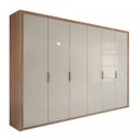 Ver imagem 3 de Guarda-Roupa Casal 6 Portas 6 Gavetas Stylus