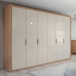 Guarda-Roupa Casal 6 Portas 6 Gavetas Stylus - 1 Guarda-Roupa Casal 6 Portas 6 Gavetas Stylus - 1