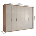 Ver imagem 4 de Guarda-Roupa Casal 6 Portas 6 Gavetas Stylus