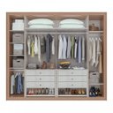 Ver imagem 2 de Guarda-Roupa Casal 6 Portas 6 Gavetas Stylus