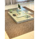 Ver imagem 1 de Tapete para Sala de Estar, & Escritório de Luxo Parquet Marrom 2,00x1,50cm