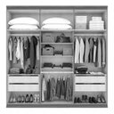 Ver imagem 2 de Guarda-Roupa Casal 6 Portas 4 Gavetas Alonzo Plus