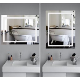 Espelho Led 80x60 Retangular 48w Touch Horizontal Vertical 4200k Bivolt - 3