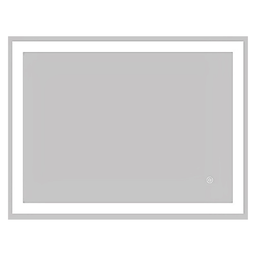 Espelho Led 80x60 Retangular 48w Touch Horizontal Vertical 4200k Bivolt - 8
