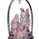 Ver imagem 7 de Presépio Acrílico Cristal Iluminado Led Colorido 12cm - Magizi