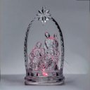 Ver imagem 5 de Presépio Acrílico Cristal Iluminado Led Colorido 12cm - Magizi