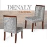 Cadeira Estofada Denally Luxo Infantil Castanho - 3