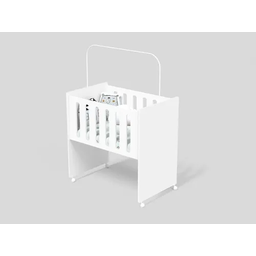 Berço Moisés Mini Forura100%MDF bebê Branco - 2