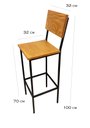 Ver imagem 3 de Conjunto jogo mesa com banquetas bar bistro cozinha varanda decoração super preço
