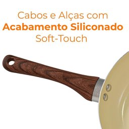 Conjunto de Panelas Antiaderente Cerâmica de Indução New York 8 Peças - Casambiente - 2