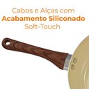 Ver imagem 2 de Conjunto de Panelas Antiaderente Cerâmica de Indução New York 8 Peças - Casambiente