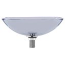 Ver imagem 4 de Cuba de Apoio para Lavatório de Vidro 38cmx30cm Topázio Astra