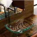 Ver imagem 1 de Cuba de Apoio para Lavatório de Vidro 38cmx30cm Topázio Astra