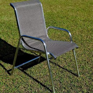 Cadeira de Aluminio para Piscina Jardim Área Externa Resistente