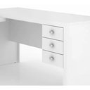Ver imagem 3 de Escrivaninha 03 Gavetas Reversível Me4106 Branco