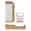 Ver imagem 6 de Quarto Infantil Completo com Minicama Montessoriana para Colchão 150x70cm Multimóveis Mp4681