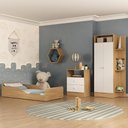 Ver imagem 1 de Quarto Infantil Completo com Minicama Montessoriana para Colchão 150x70cm Multimóveis Mp4681