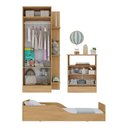 Ver imagem 5 de Quarto Infantil Completo com Minicama Montessoriana para Colchão 150x70cm Multimóveis Mp4681
