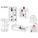 Ver imagem 4 de Quarto Infantil Completo com Minicama Montessoriana para Colchão 150x70cm Multimóveis Mp4681