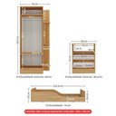 Ver imagem 7 de Quarto Infantil Completo com Minicama Montessoriana para Colchão 150x70cm Multimóveis Mp4681