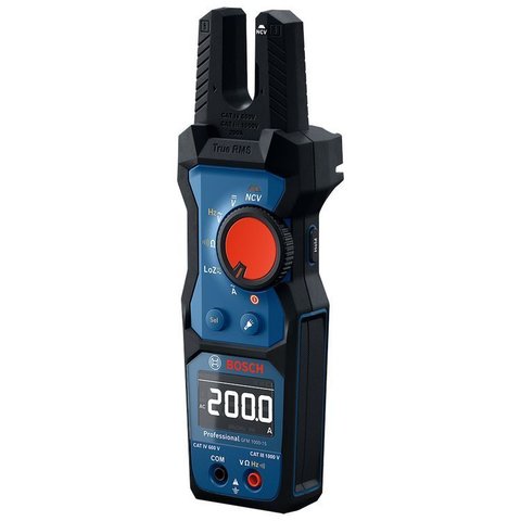Amperímetro de Garfo Trms Bosch 1000v Gfm 1000-15