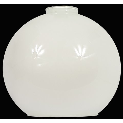 Bola Americana Lisa Leitosa Grande P/ Pendente Lustre