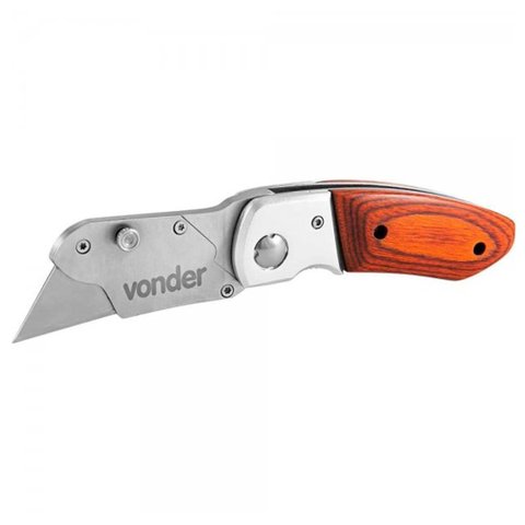 Estilete Trapezoidal Dobrável 150mm Vonder