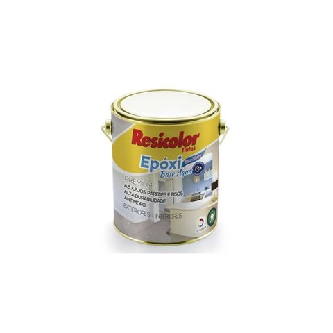 Epóxi Base Água Branco Acetinado 900ml | Resicolor