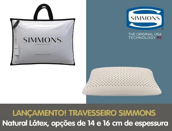 TRAVESSEIRO NATURAL LATEX SIMMONS 16 X 50 X 70 - 1
