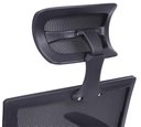 Ver imagem 3 de Cadeira Office Regulavel Tela com Tecido Mesh Preta Base Nylon - 39218