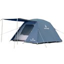 Ver imagem 1 de Barraca de Camping Teante 3/4 Pessoas com Varanda - Azul - Azteq