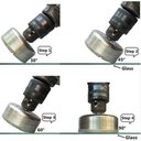 Ver imagem 5 de Kit 7 Brocas Diamantadas Serra Copo Vidro Mármore 10/25/40/55/70/80/100Mm