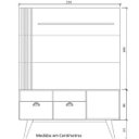 Ver imagem 2 de Rack com Painel para TV até 50 Polegadas Music