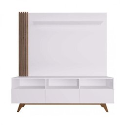Rack com Painel para TV até 55 Polegadas Kiss - 2 Rack com Painel para TV até 55 Polegadas Kiss - 2