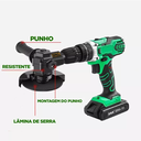 Ver imagem 6 de Mini Rebarbadora Adaptador Portártil para Furadeira Snel Ferramentas