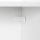 Ver imagem 3 de Sapateira Order com 1 Porta e Espelho – Branco e Prata
