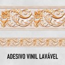 Ver imagem 2 de Faixa Decorativa Adesiva (autocolante) - Relevo Dourado