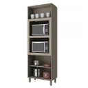 Ver imagem 3 de Cozinha Completa Modulada 5 Peças Connect Cinza