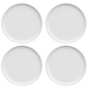 Ver imagem 1 de Kit 4 Pratos de Sobremesa Porcelana Branca Redondos 18,5cm Bold Germer Hotel Bar Restaurante