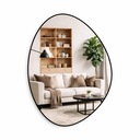 Ver imagem 1 de Espelho Decorativo Adnet Orgânico 70x50cm com Suporte para Parede Couse