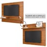 Painel Tv Quarto 43 Polegadas Cumaru Topázio Patrimar - 3