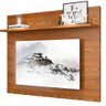 Painel Tv Quarto 43 Polegadas Cumaru Topázio Patrimar - 2