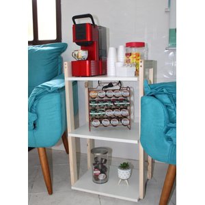 Mesa Carrinho para Café com Rodinhas (adega/salão ) - Mdf - Mandy